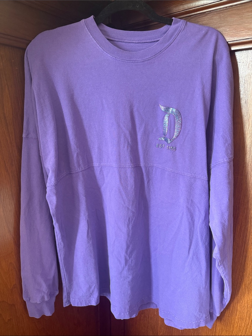 Disney Spirit Potion Purple Glitter Long Sleeve Shirt